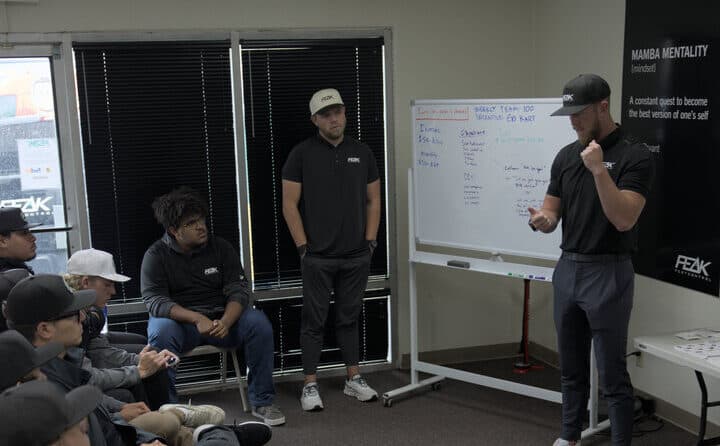 The Peak Pest Control team at a training session